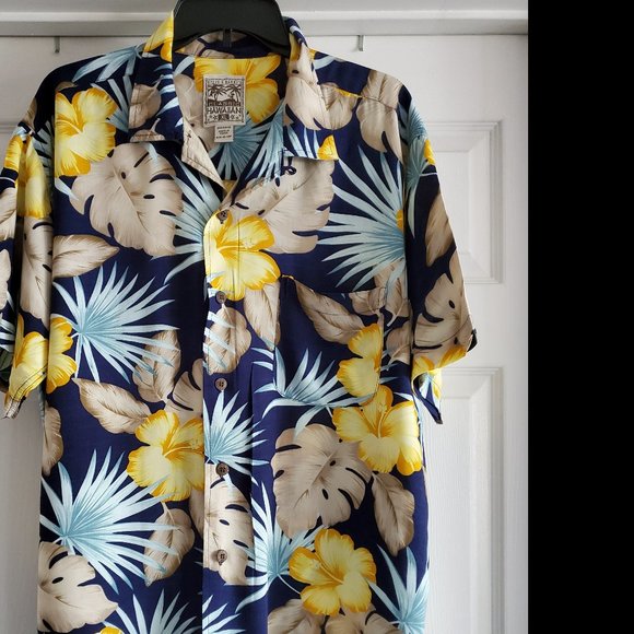 Steve & Barry's Classic Hawaiian Button up shirt - Picture 1 of 11